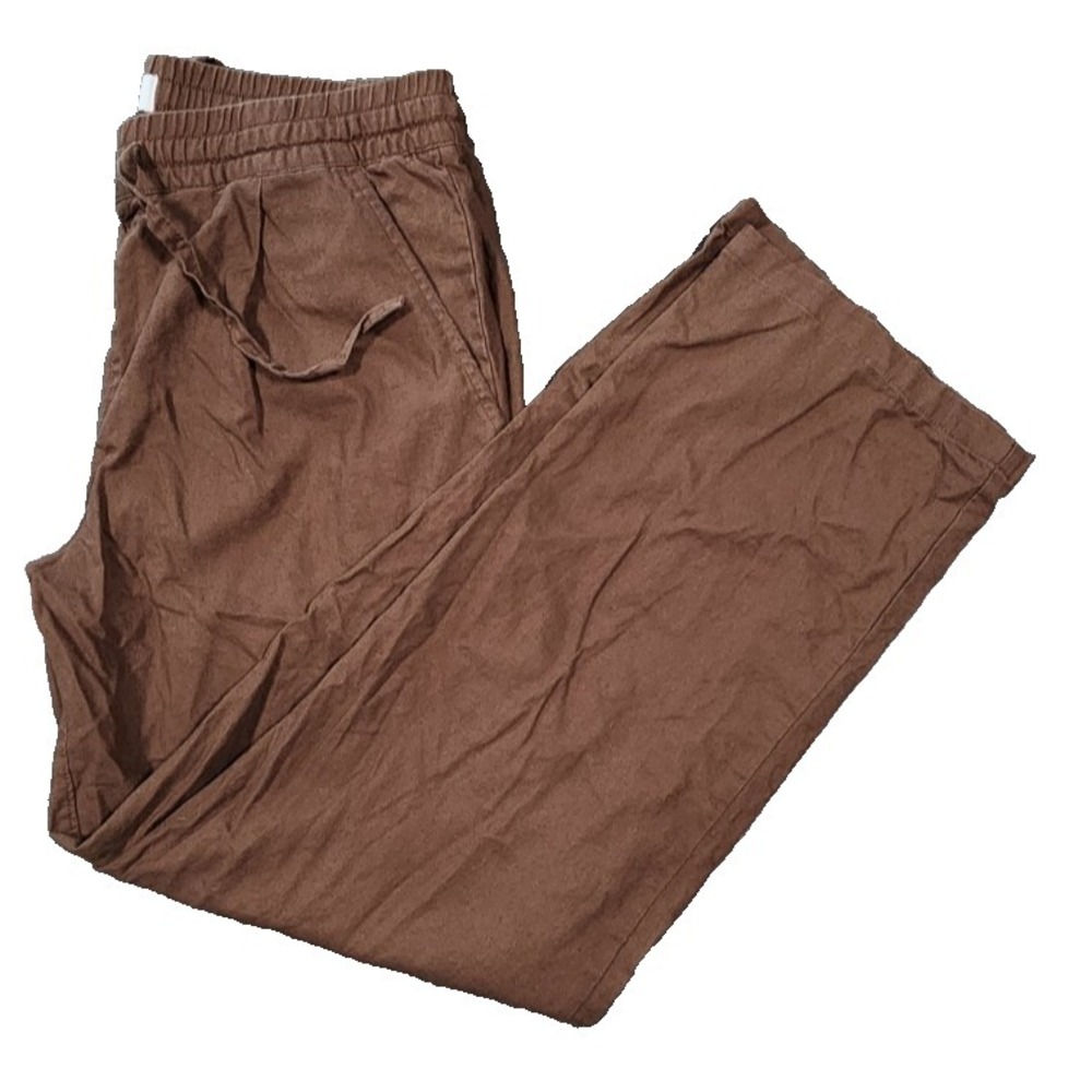 PacSun Men's Brown Drawstring Chino Pants